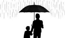 难忘雨中一句话