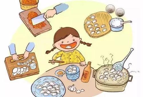 我可以做饺子