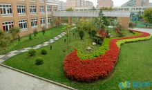 春天的校园一角