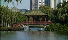 美丽的流花湖公园