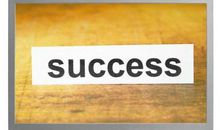 第一次尝到成功的滋味