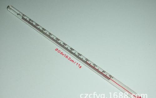 破旧的温度计