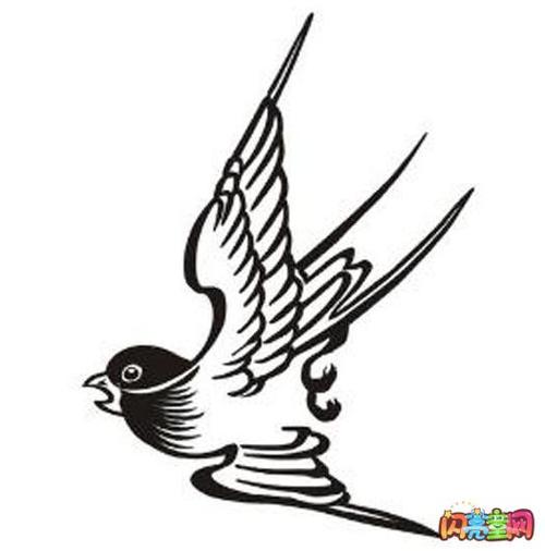 小燕子掉下来之后