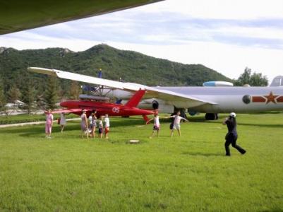 参观航空博物馆
