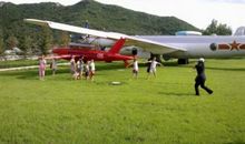 参观航空博物馆