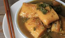 家乡的烤菜年糕