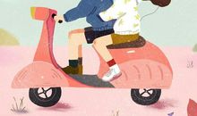 我与姥爷比童年