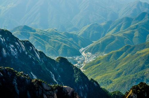 进入黄山