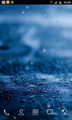 我最喜欢的雨滴