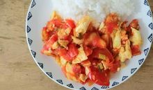 第一次学西红柿炒鸡蛋