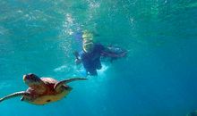 第一次海里游泳