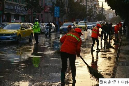 清洁工我为你鼓掌
