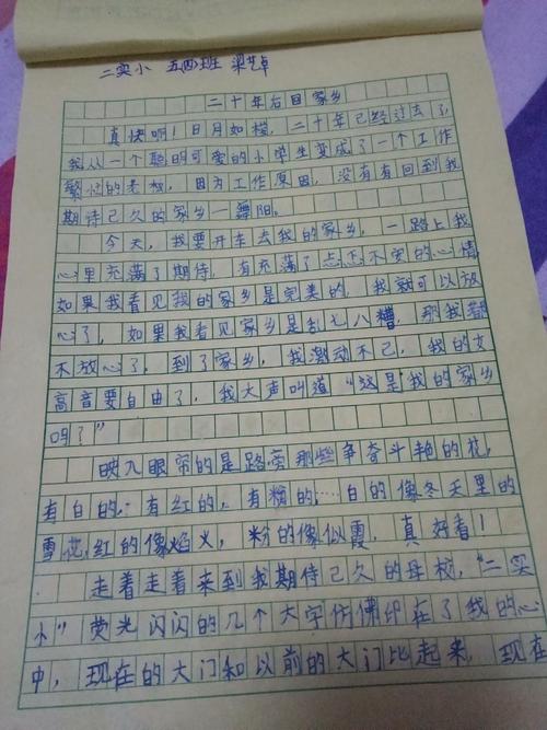 二十年后回家