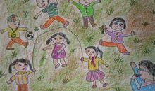 热闹的大课间作文