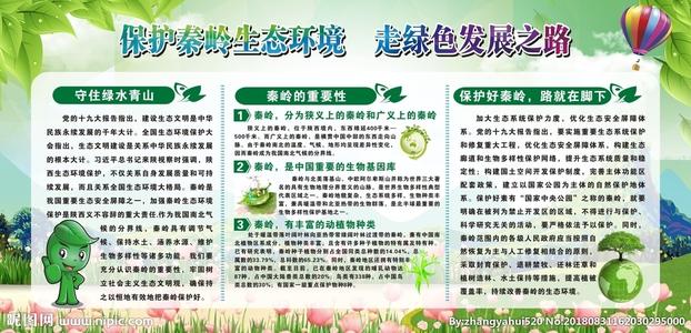 保护秦岭
