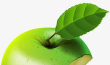 被咬了一口的苹果