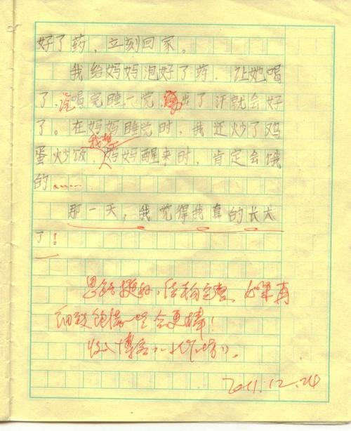 那天我长大了写500个字