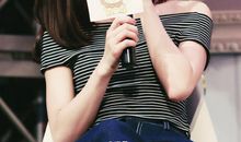 我看见了生活的笑靥