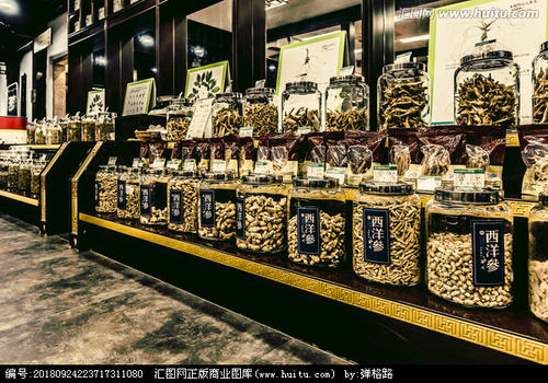 中药店拜访朋友