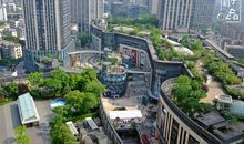 热闹的花园市场