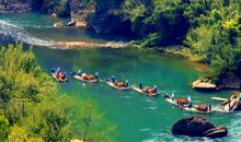 武夷山竹排漂流