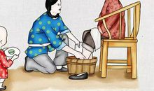 爷爷教会我孝顺