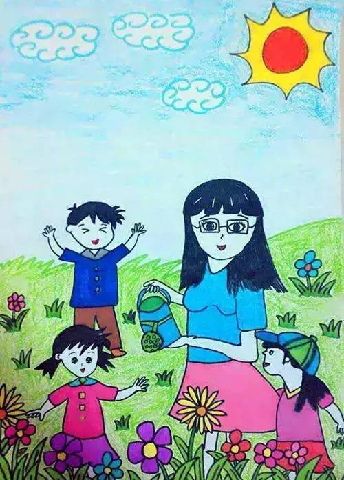 我心中最美丽的老师