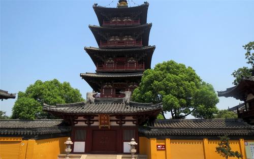 游览苏州寒山寺