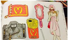 那涂鸦本上，满是回忆