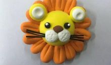 尝试做粘土狮子