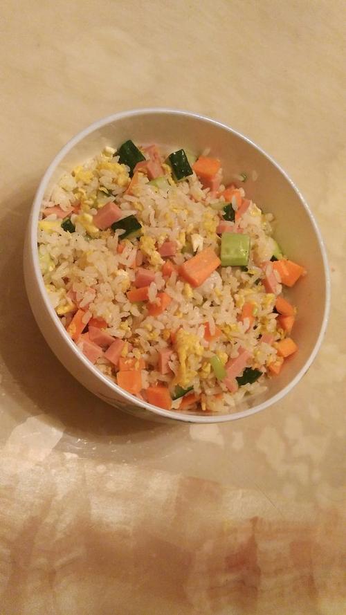 一次做鸡蛋炒饭