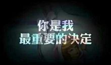 重要的决定