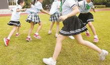 一堂快乐的体育课