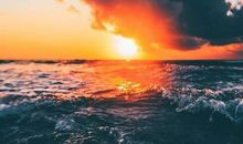 描写晚霞的作文