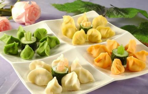 包饺子的味道鲜美