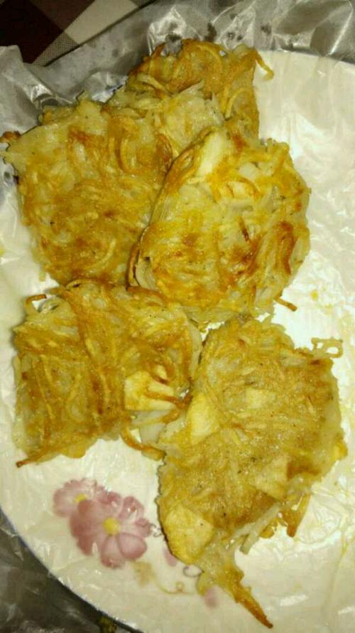 美味的马铃薯煎饼