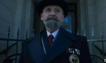 伞斜了，那是外公的爱