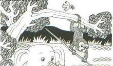 二年级看图写话救小鸭