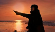 我与夕阳的亲密接触