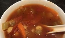 我学会了做西红柿蔬菜汤