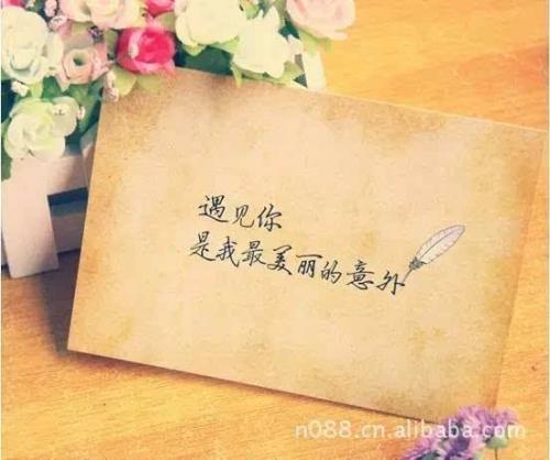 遇见你是我最美丽的意外