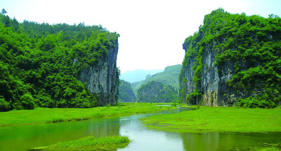 美丽的湄江