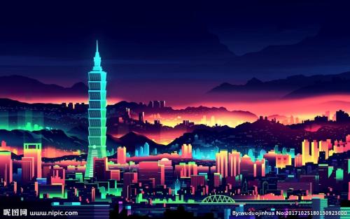夜晚很美