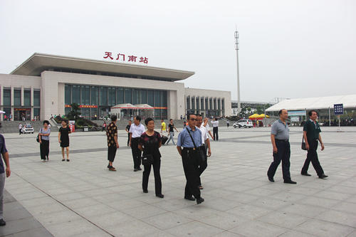 天门规划博物馆参观