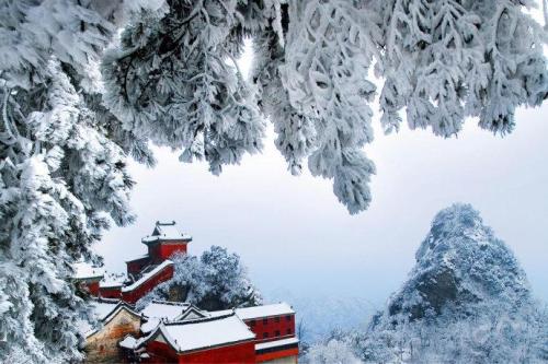 武当山雪景