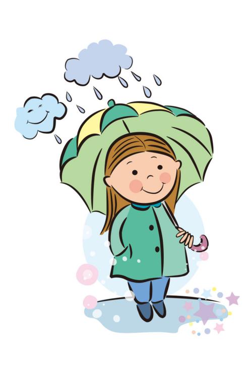 下雨的场面