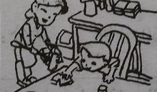 打扫卫生看图写话