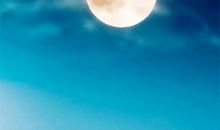 当我面对月亮的时候