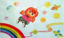 贪吃的小猫看图写话