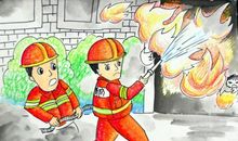 关于消防员的作文